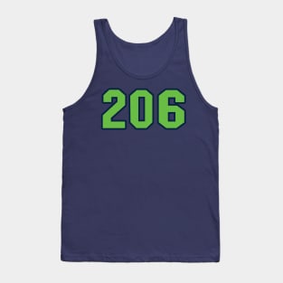 Seattle LYFE the 206!!! Tank Top